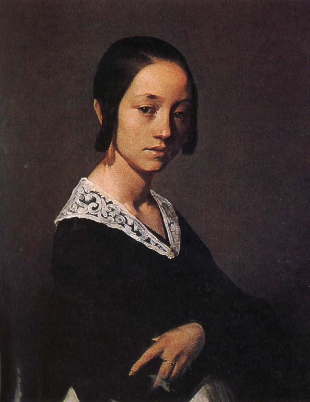 Jean Francois Millet Portrait of Fierden